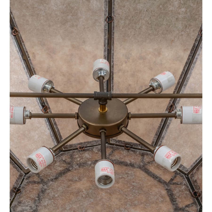 Meyda Tiffany Moose 8 Light 54" Wide Pendant