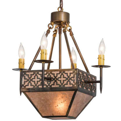 Meyda Tiffany Gironde 16" Wide Taper Candle Pendant
