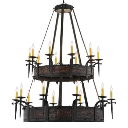 Meyda Tiffany Costello 20 Light 48" Wide Taper Candle Style Chandelier