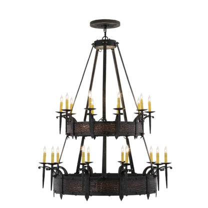Meyda Tiffany Costello 20 Light 48" Wide Taper Candle Style Chandelier