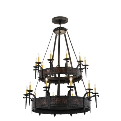 Meyda Tiffany Costello 20 Light 48" Wide Taper Candle Style Chandelier