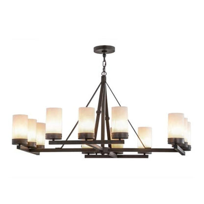 Meyda Tiffany Parker 12 Light 48" Wide Chandelier