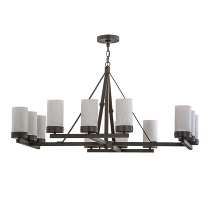 Meyda Tiffany Parker 12 Light 48" Wide Chandelier
