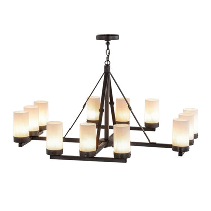 Meyda Tiffany Parker 12 Light 48" Wide Chandelier