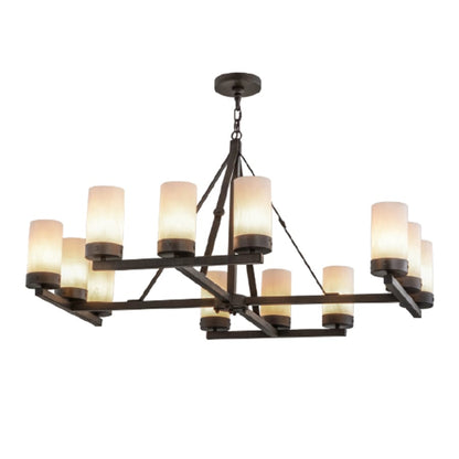 Meyda Tiffany Parker 12 Light 48" Wide Chandelier