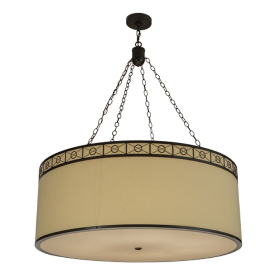 Meyda Tiffany Cilindro 8 Light 42" Wide Suspension Pendant