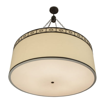 Meyda Tiffany Cilindro 8 Light 42" Wide Suspension Pendant