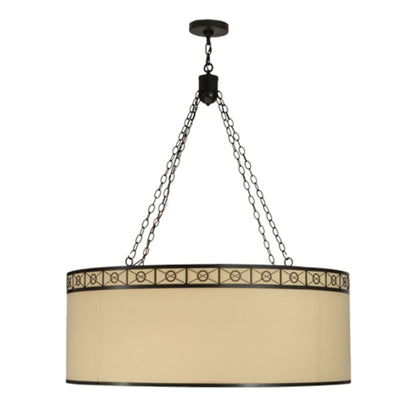 Meyda Tiffany Cilindro 8 Light 42" Wide Suspension Pendant