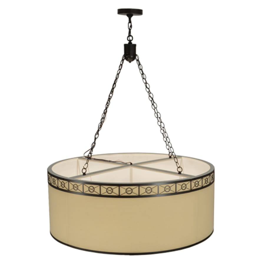 Meyda Tiffany Cilindro 8 Light 42" Wide Suspension Pendant