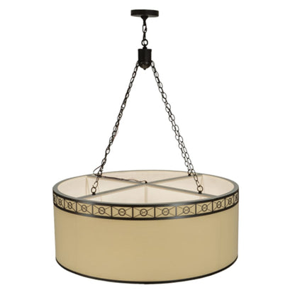 Meyda Tiffany Cilindro 8 Light 42" Wide Suspension Pendant