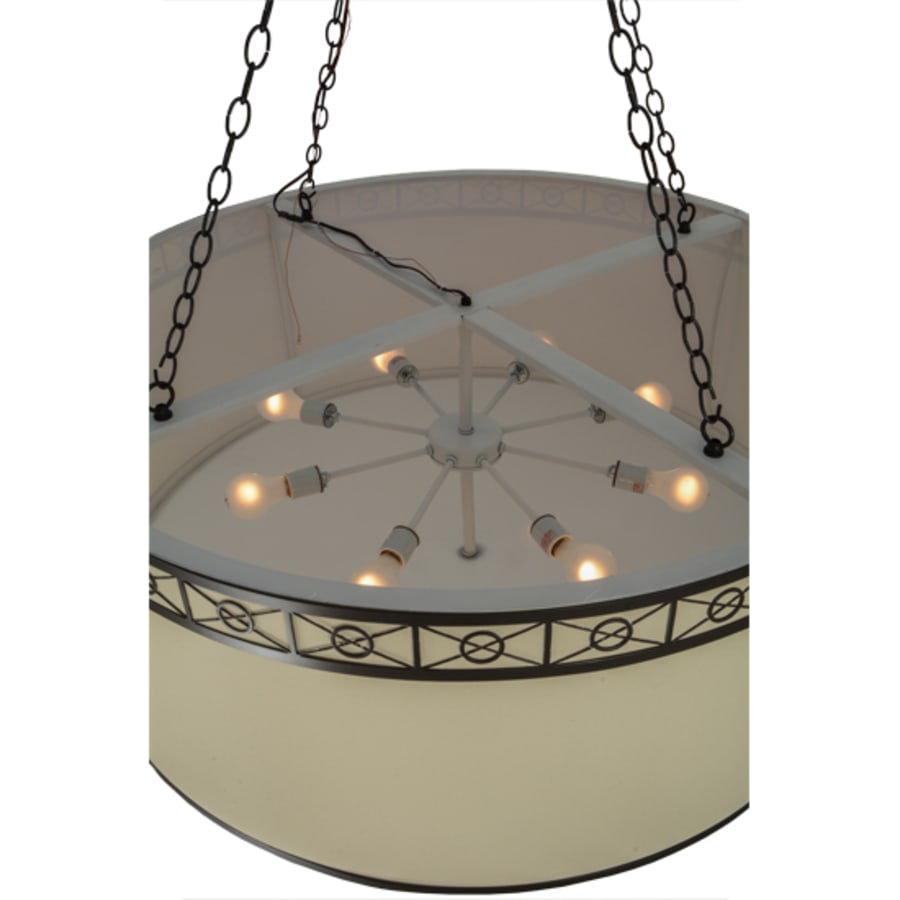 Meyda Tiffany Cilindro 8 Light 42" Wide Suspension Pendant