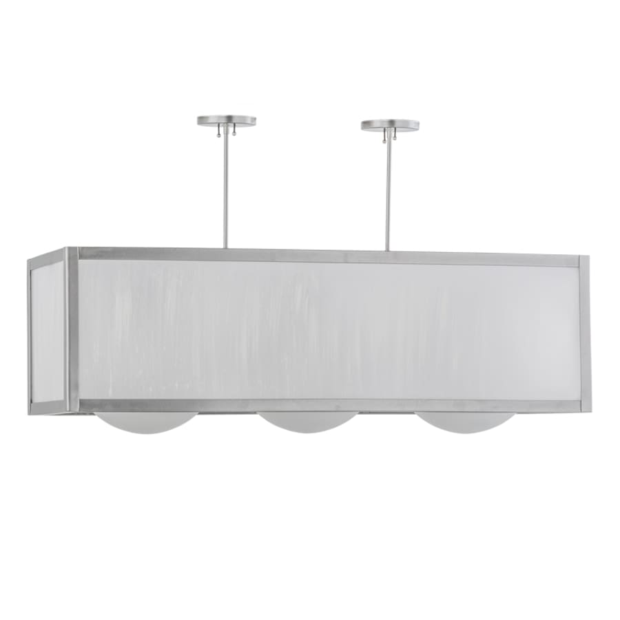 Meyda Tiffany Quadrato 3 Light 44" Wide Linear Pendant