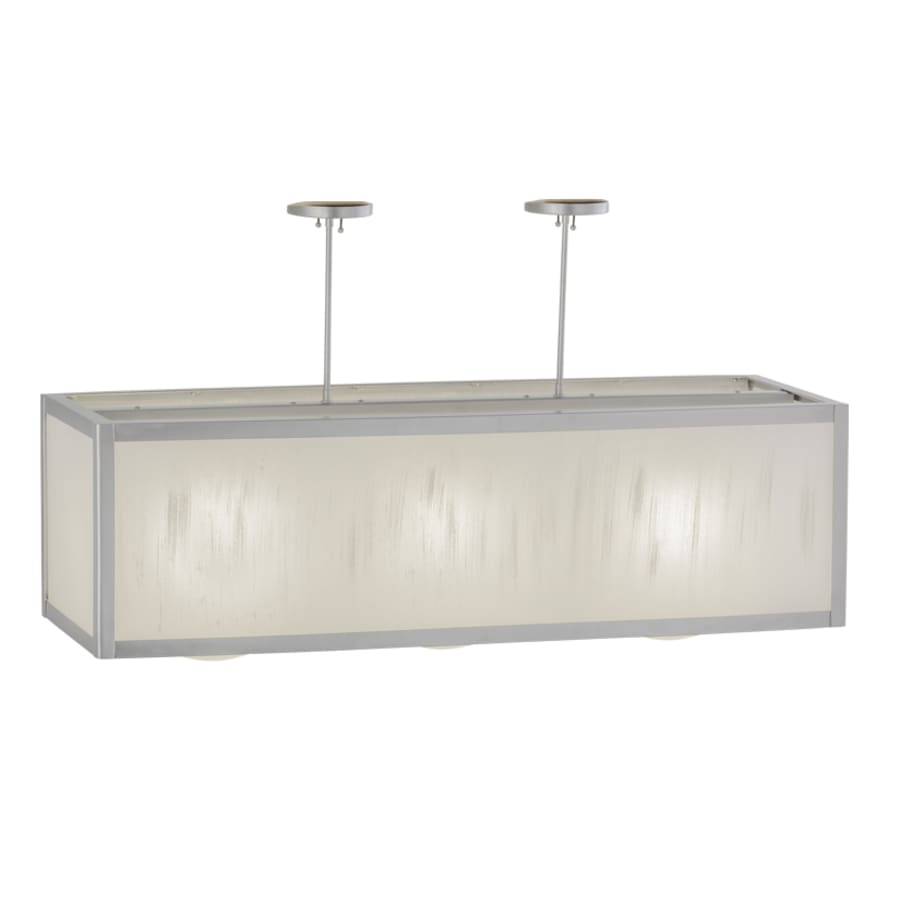 Meyda Tiffany Quadrato 3 Light 44" Wide Linear Pendant