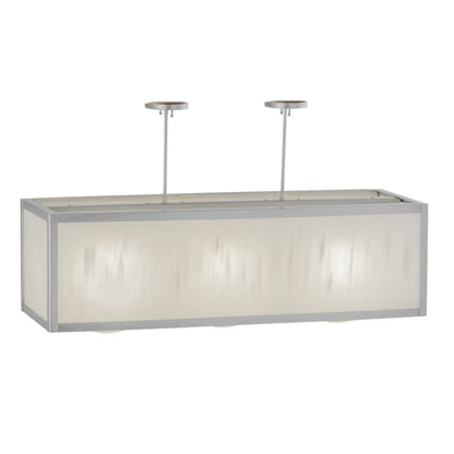 Meyda Tiffany Quadrato 3 Light 44" Wide Linear Pendant