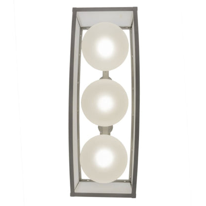 Meyda Tiffany Quadrato 3 Light 44" Wide Linear Pendant