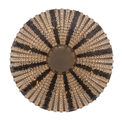 Meyda Tiffany Chrisanne 6 Light 32" Wide Flush Mount Bowl Ceiling Fixture
