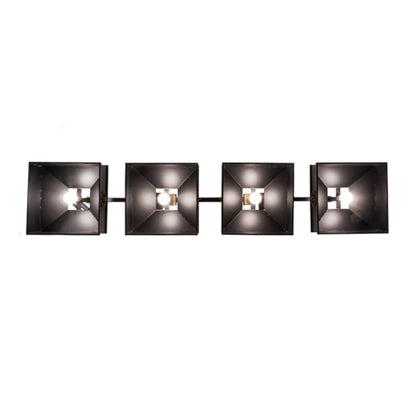 Meyda Tiffany Stefano 4 Light 78" Wide Linear Pendant