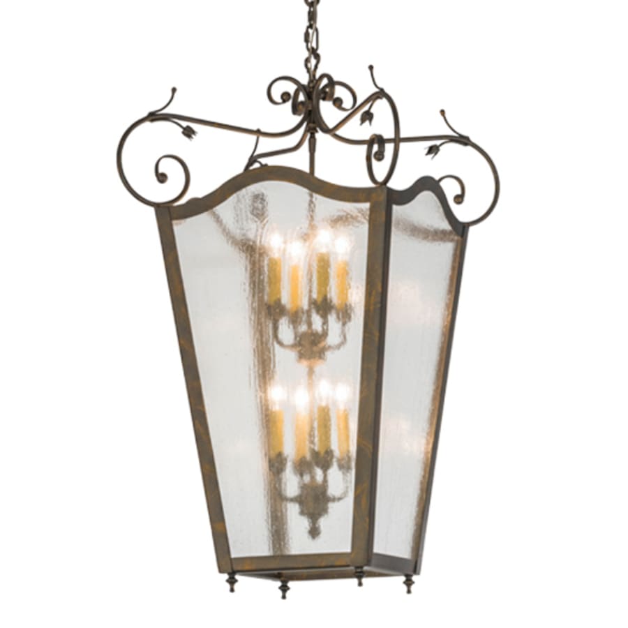 Meyda Tiffany Tessa 8 Light 28" Wide Taper Candle Pendant