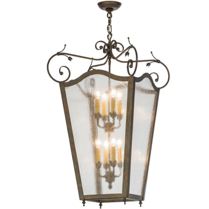 Meyda Tiffany Tessa 8 Light 28" Wide Taper Candle Pendant