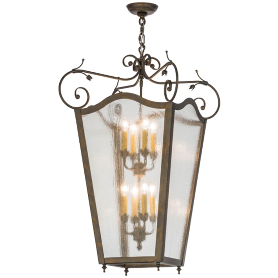 Meyda Tiffany Tessa 8 Light 28" Wide Taper Candle Pendant