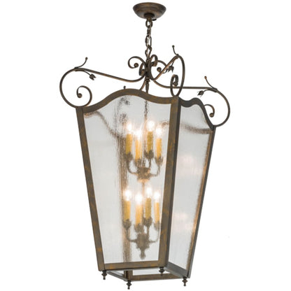 Meyda Tiffany Tessa 8 Light 28" Wide Taper Candle Pendant