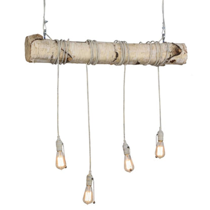 Meyda Tiffany Hounds Tooth 4 Light 36" Wide Abstract Linear Pendant