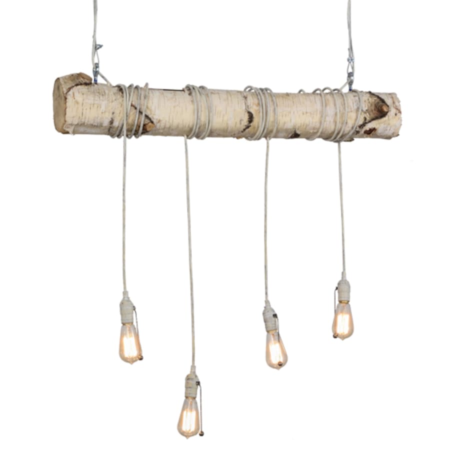 Meyda Tiffany Hounds Tooth 4 Light 36" Wide Abstract Linear Pendant