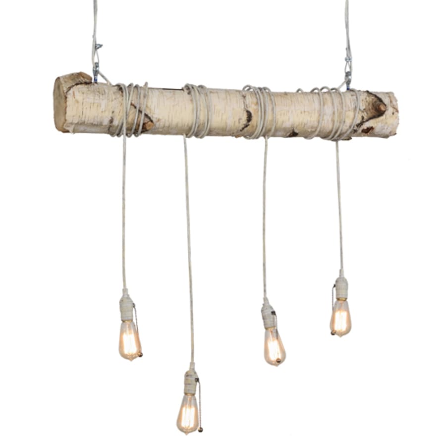 Meyda Tiffany Hounds Tooth 4 Light 36" Wide Abstract Linear Pendant