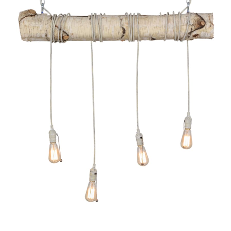 Meyda Tiffany Hounds Tooth 4 Light 36" Wide Abstract Linear Pendant