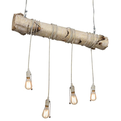Meyda Tiffany Hounds Tooth 4 Light 36" Wide Abstract Linear Pendant