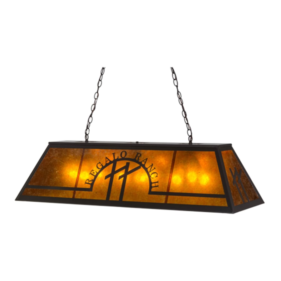 Meyda Tiffany Personalized 9 Light 48" Wide Linear Pendant