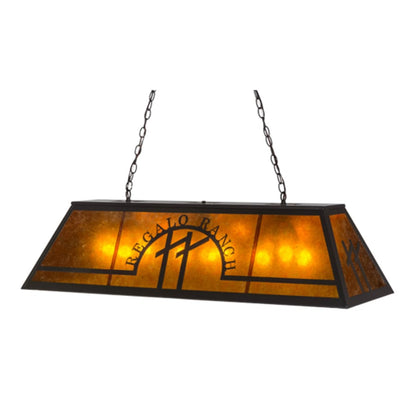 Meyda Tiffany Personalized 9 Light 48" Wide Linear Pendant