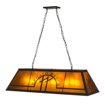 Meyda Tiffany Personalized 9 Light 48" Wide Linear Pendant