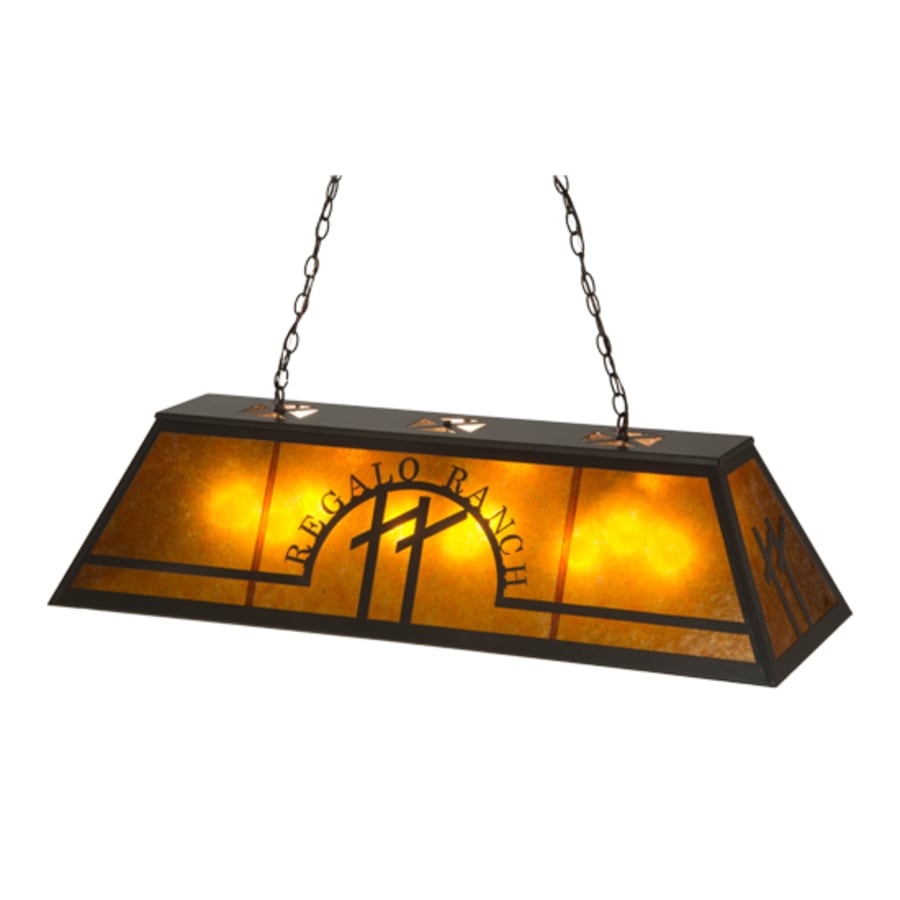 Meyda Tiffany Personalized 9 Light 48" Wide Linear Pendant