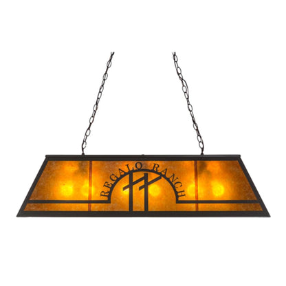 Meyda Tiffany Personalized 9 Light 48" Wide Linear Pendant