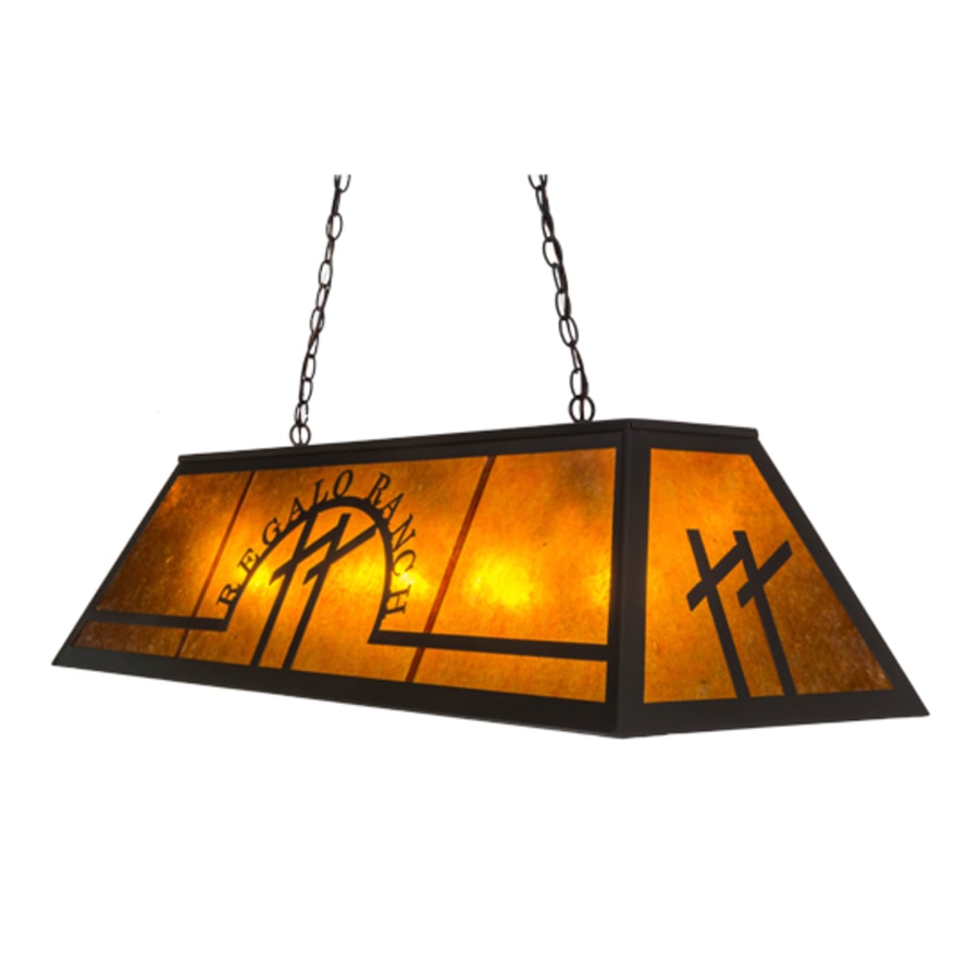Meyda Tiffany Personalized 9 Light 48" Wide Linear Pendant