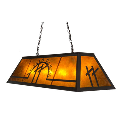 Meyda Tiffany Personalized 9 Light 48" Wide Linear Pendant