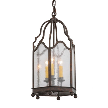 Meyda Tiffany Antencio 3 Light 12" Wide Taper Candle Pendant