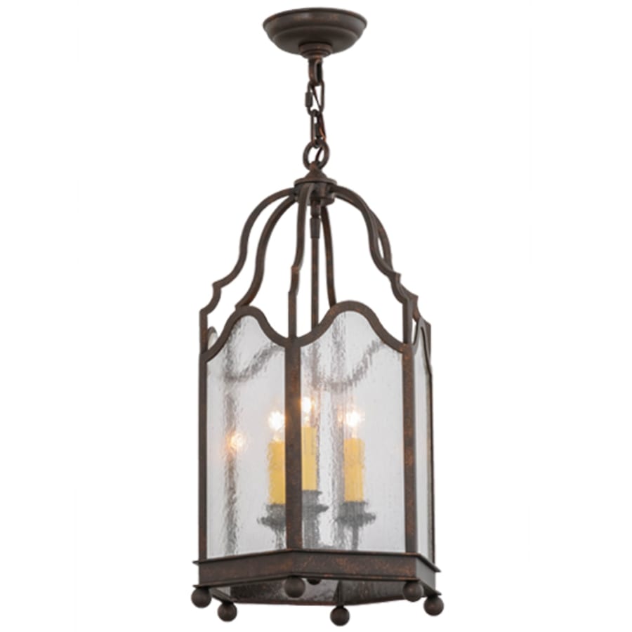 Meyda Tiffany Antencio 3 Light 12" Wide Taper Candle Pendant