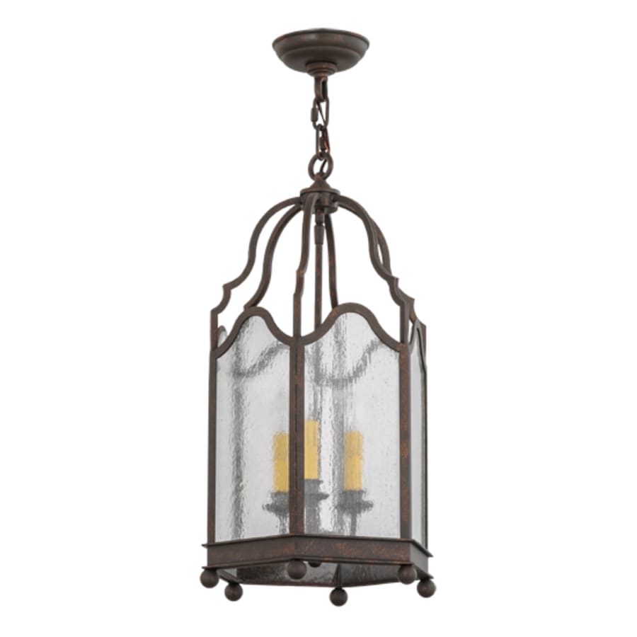 Meyda Tiffany Antencio 3 Light 12" Wide Taper Candle Pendant