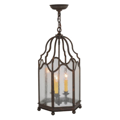 Meyda Tiffany Antencio 3 Light 12" Wide Taper Candle Pendant