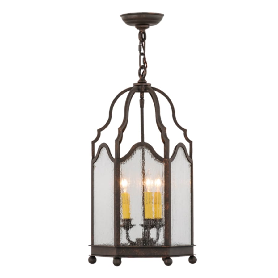 Meyda Tiffany Antencio 3 Light 12" Wide Taper Candle Pendant
