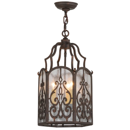 Meyda Tiffany Antencio 3 Light 12" Wide Taper Candle Pendant