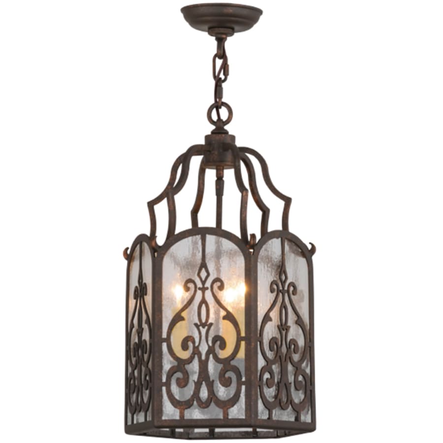 Meyda Tiffany Antencio 3 Light 12" Wide Taper Candle Pendant