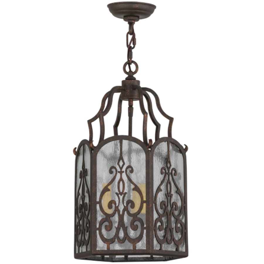 Meyda Tiffany Antencio 3 Light 12" Wide Taper Candle Pendant