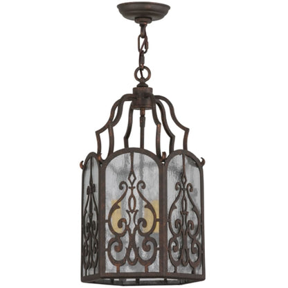 Meyda Tiffany Antencio 3 Light 12" Wide Taper Candle Pendant
