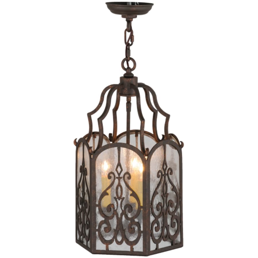 Meyda Tiffany Antencio 3 Light 12" Wide Taper Candle Pendant