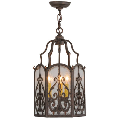 Meyda Tiffany Antencio 3 Light 12" Wide Taper Candle Pendant