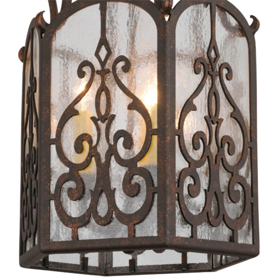 Meyda Tiffany Antencio 3 Light 12" Wide Taper Candle Pendant