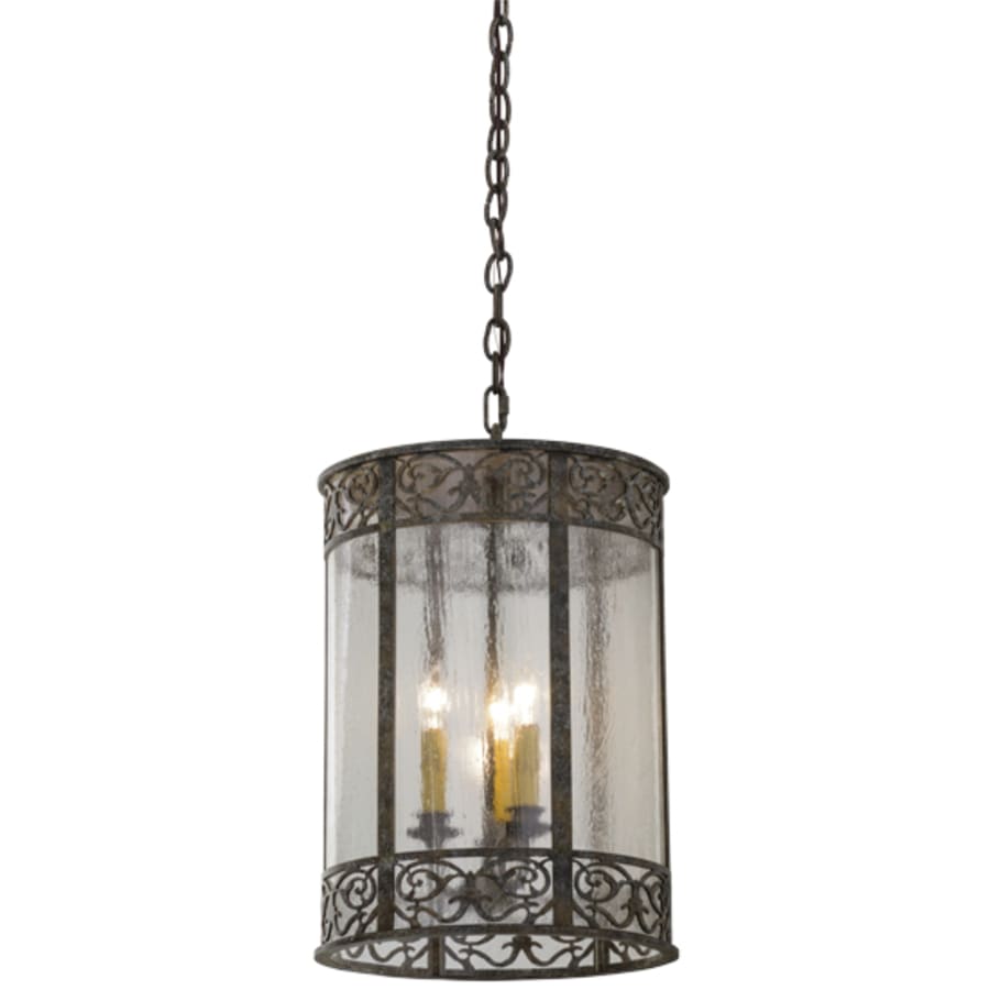 Meyda Tiffany Antencio 3 Light 14" Wide Taper Candle Pendant